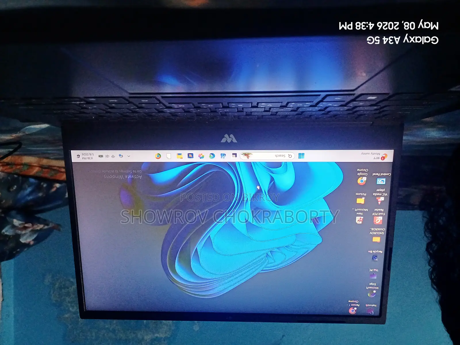 Laptop 8GB Intel Core I7 HDD+SSD 256GB