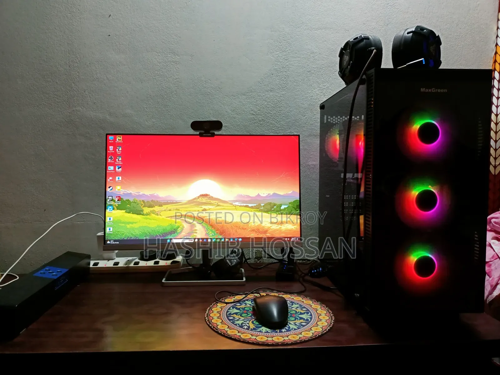 Desktop Computer HP 16GB AMD Ryzen 5 HDD 1T