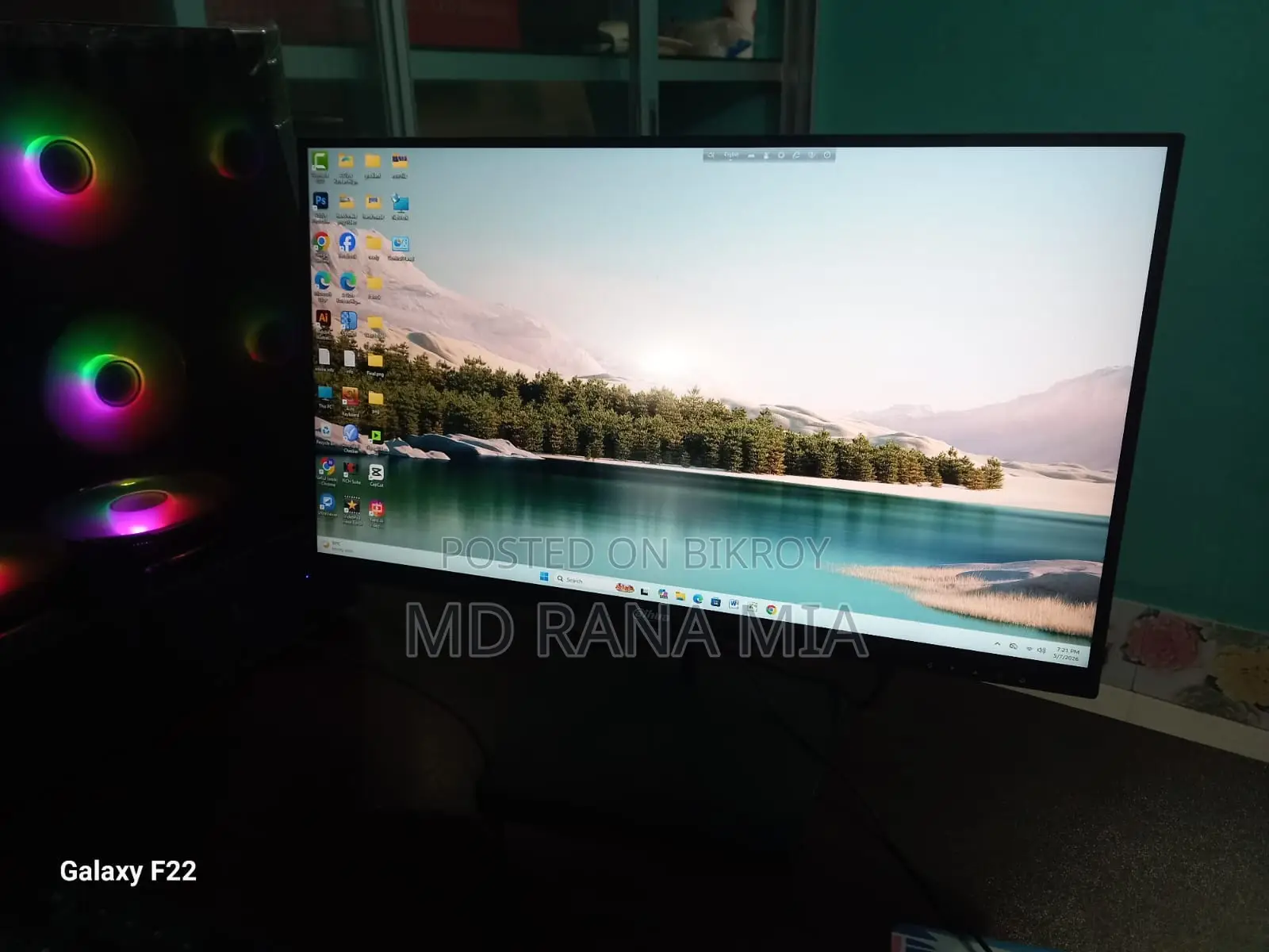 ডেস্কটপ কম্পিউটার 8GB Intel SSD 512GB