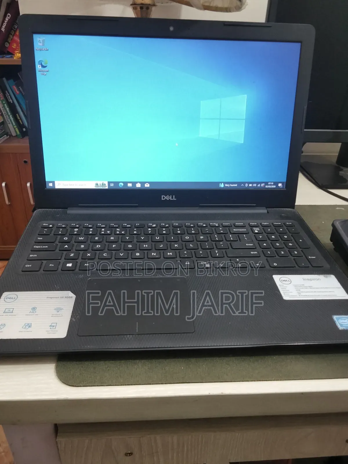 Laptop Dell Inspiron 15 4GB Intel Celeron HDD 512GB