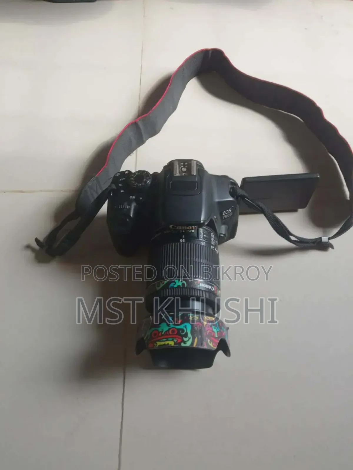 Camera Canon 700d. With 18-55 Kit. 50 Mm Prime