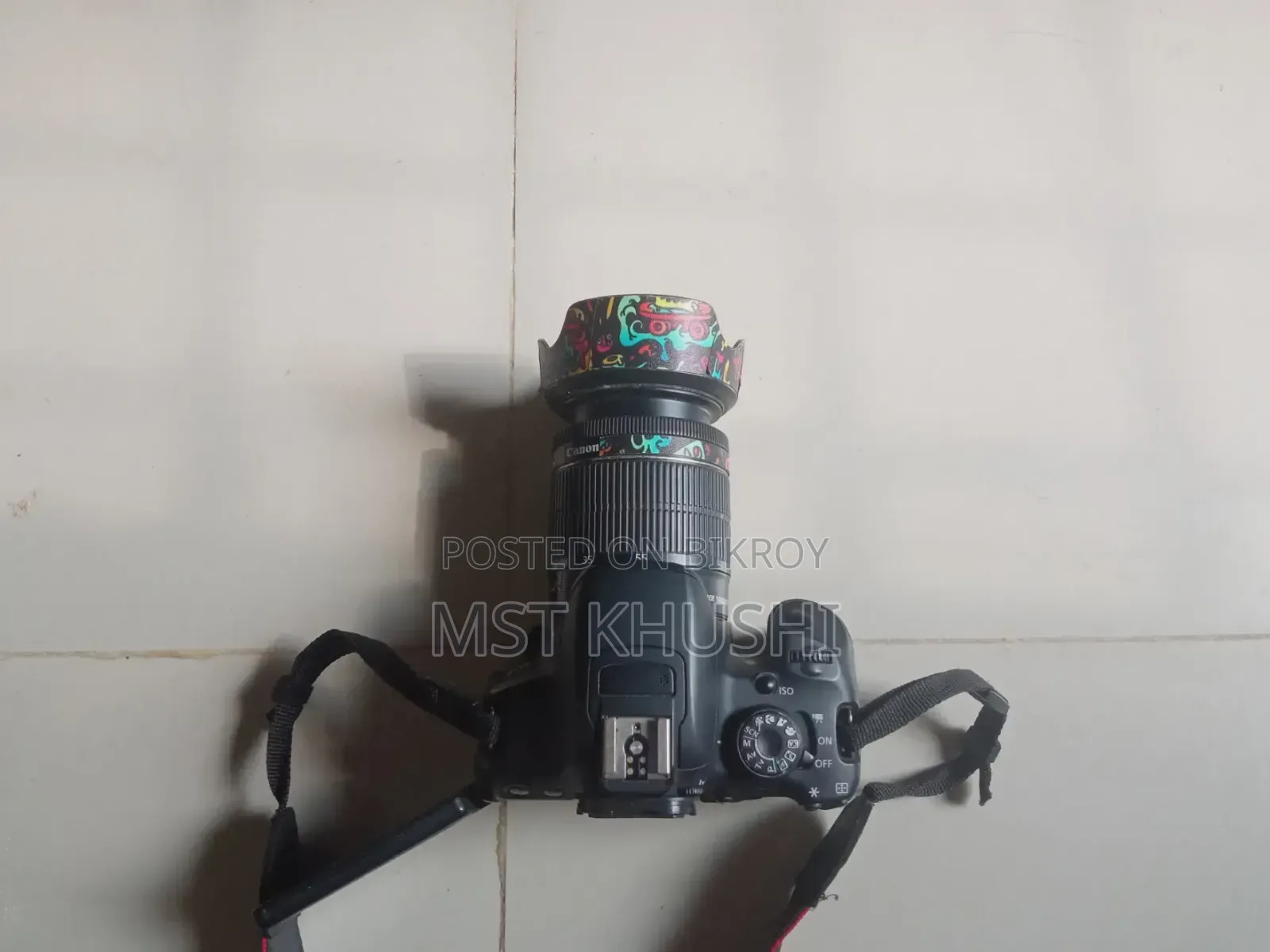 Camera Canon 700d. With 18-55 Kit. 50 Mm Prime