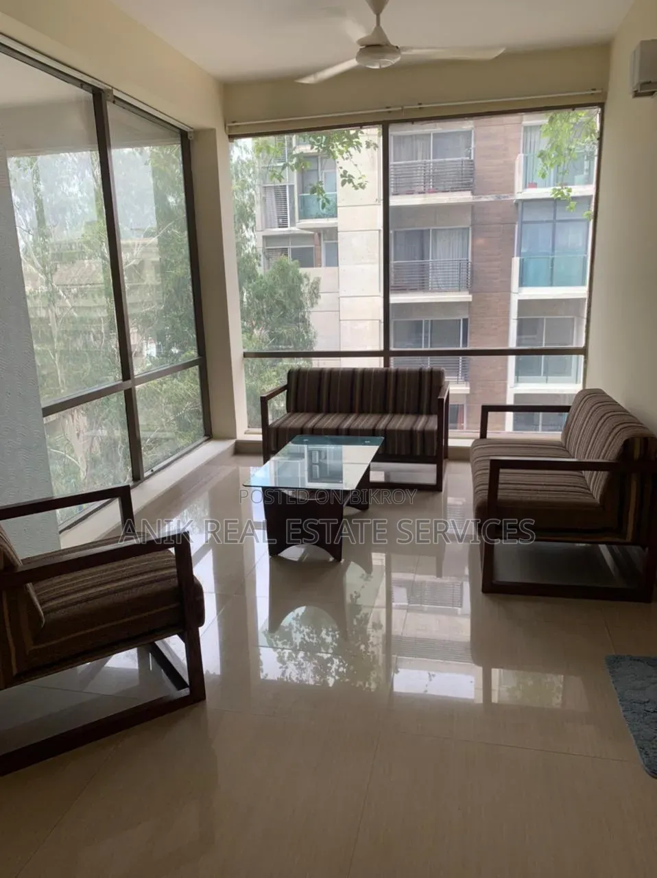 Furnished 3-bedroom Apartment in Anik Real Estate, Baridhara for Rent