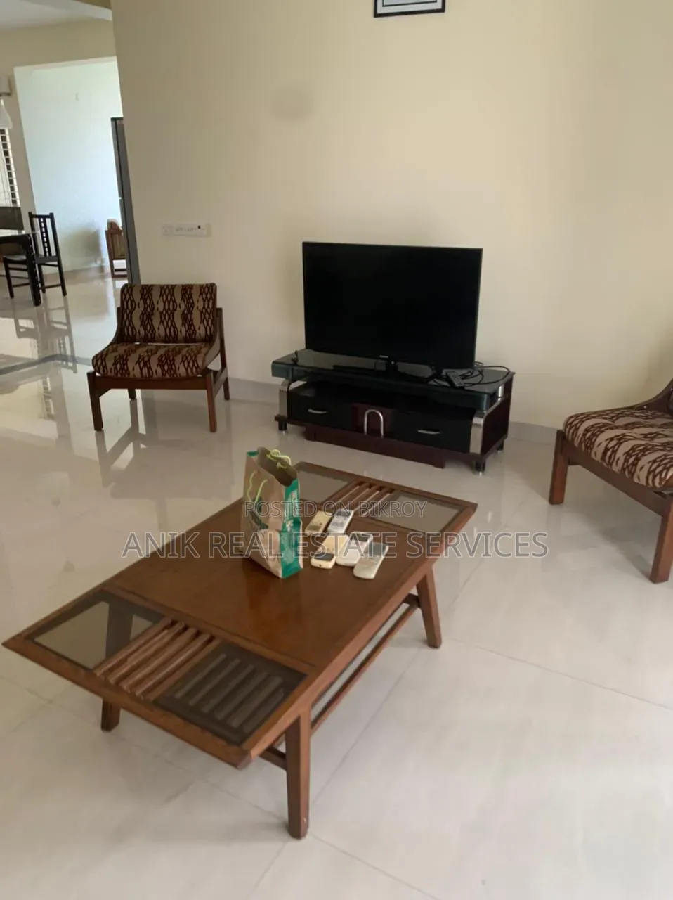 Furnished 3-bedroom Apartment in Anik Real Estate, Baridhara for Rent