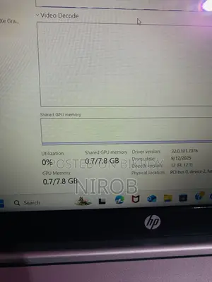 Laptop HP 15-Fd1020ns 16GB Intel Core I7 SSHD+SSD 512GB
