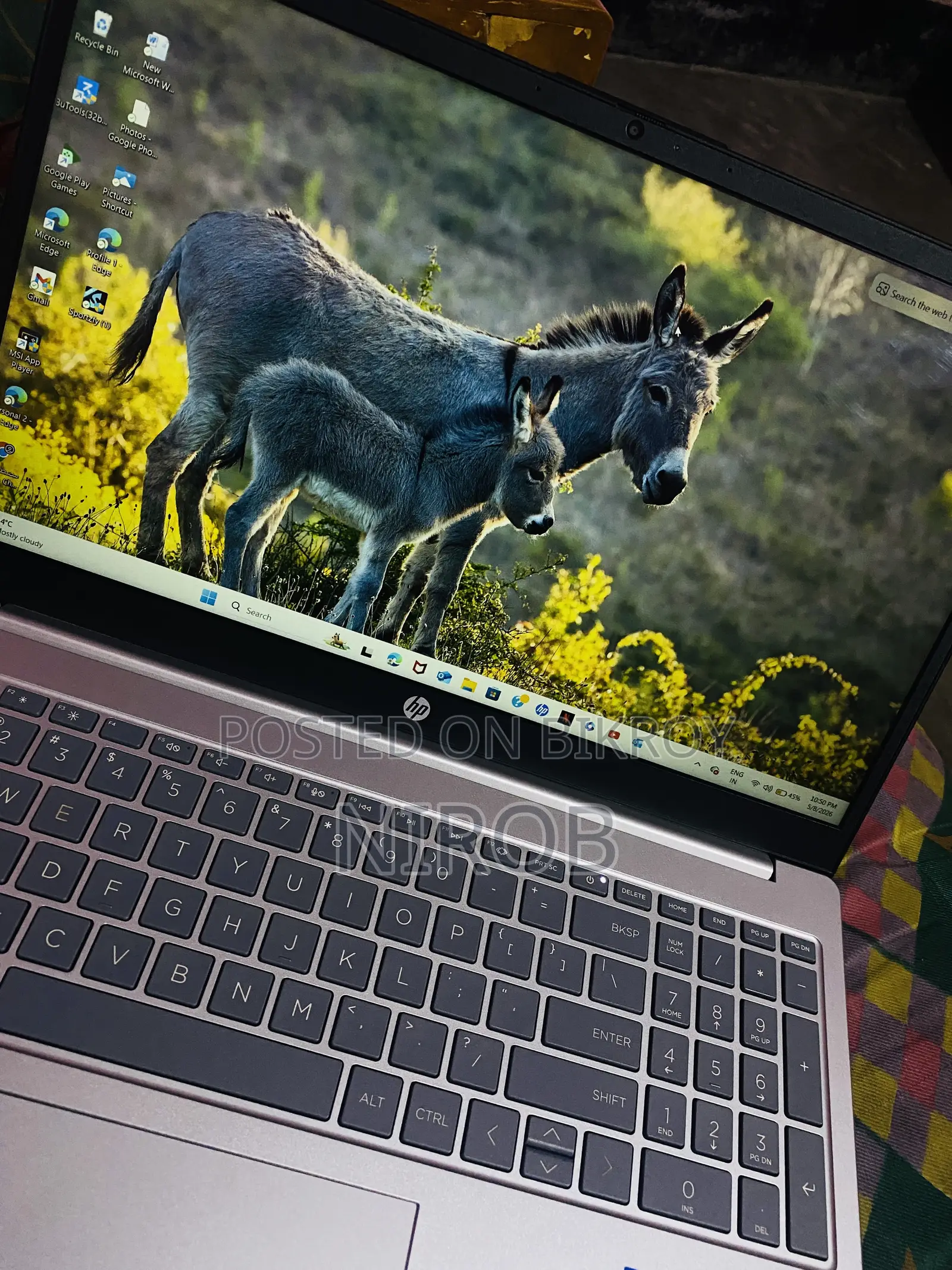 Laptop HP 15-Fd1020ns 16GB Intel Core I7 SSHD+SSD 512GB