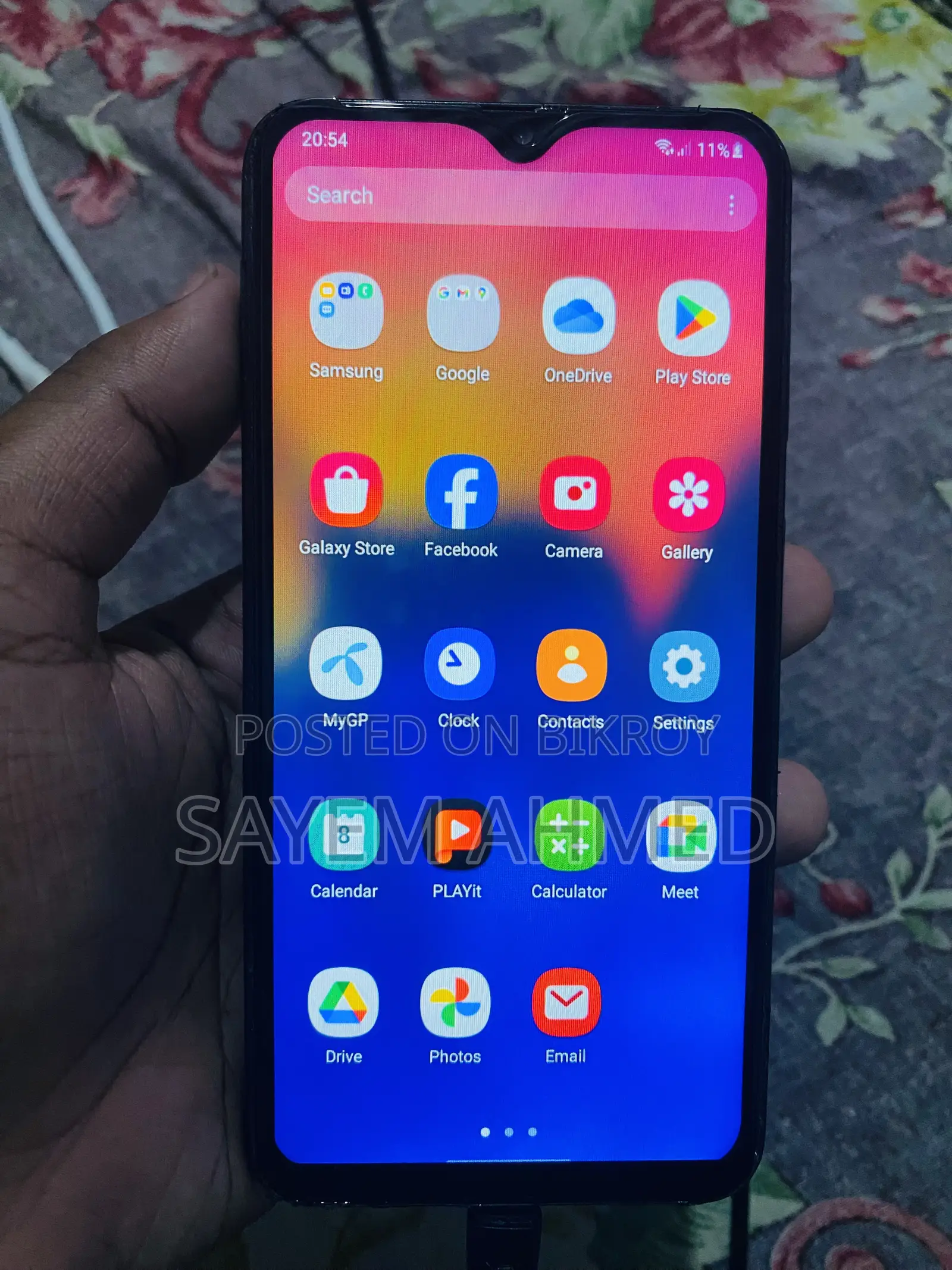 Samsung A10 32 GB Black