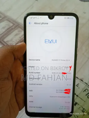 Huawei Y7 Prime 2019 32 GB Black