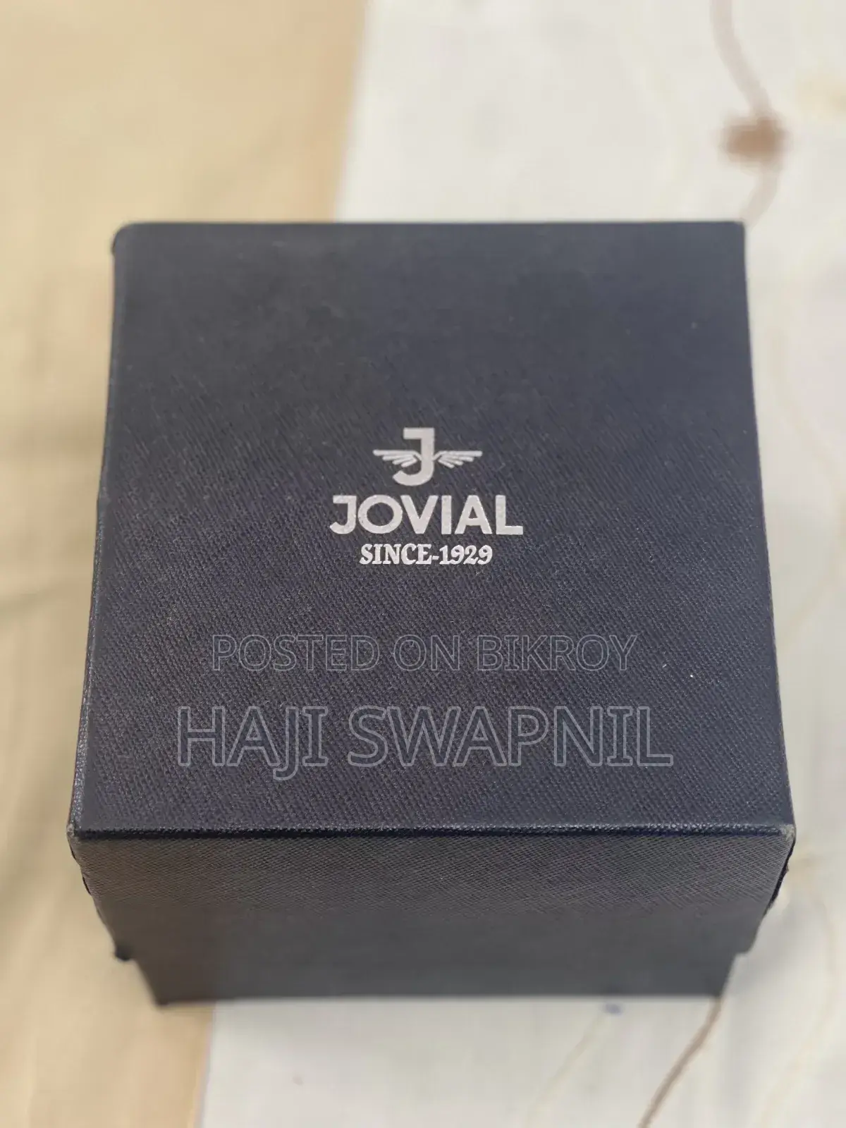 Jovial Classic Chronograph Stainless Steel Gold Plated