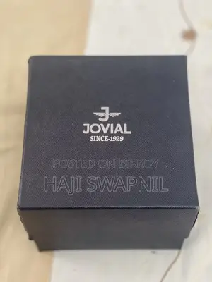 Jovial Classic Chronograph Stainless Steel Gold Plated