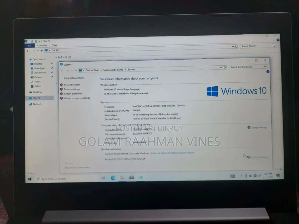 Laptop Lenovo IdeaPad 320 6GB Intel Core I5 HDD+SSD 256GB