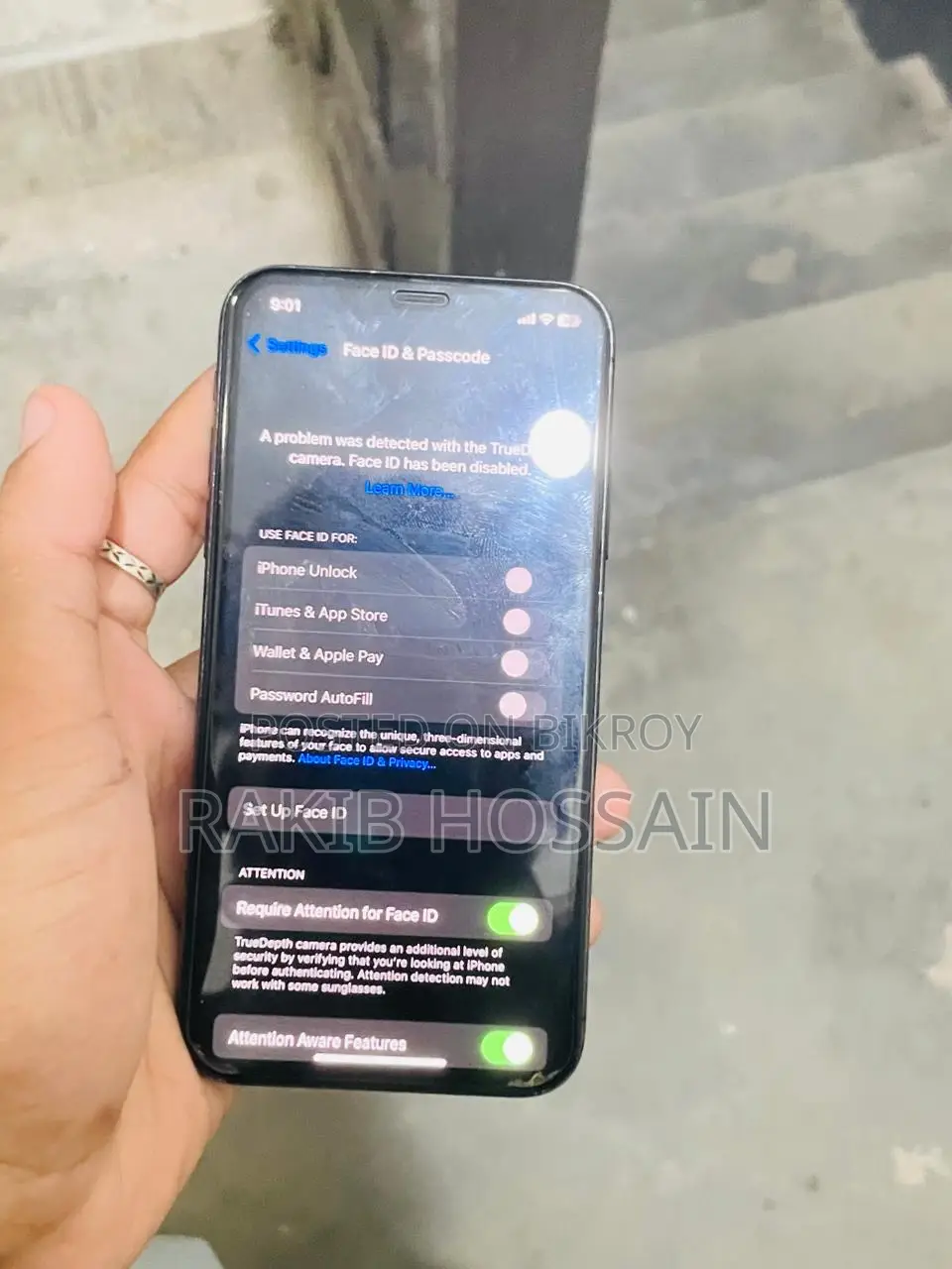 Apple iPhone X 64 GB Black