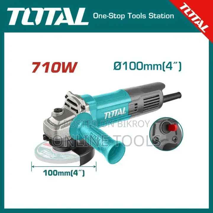 Total Tg10710076 Angle Grinder