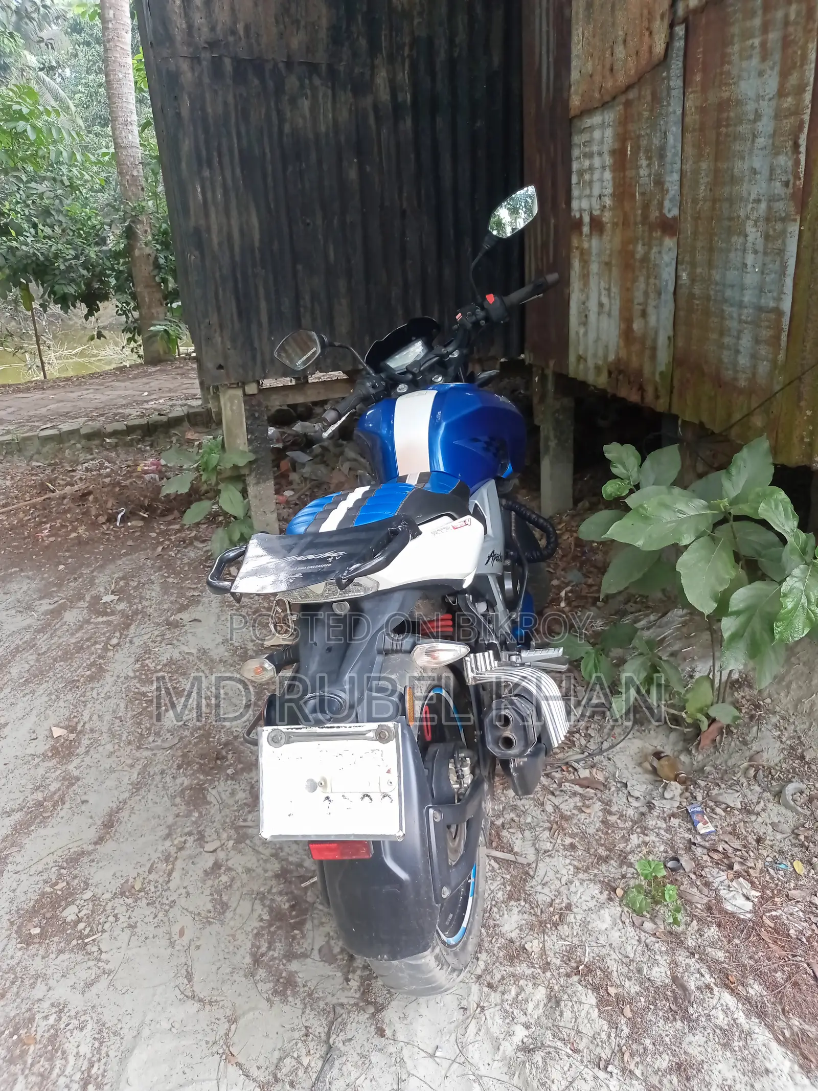 TVS Apache 160 4V 2020 Green