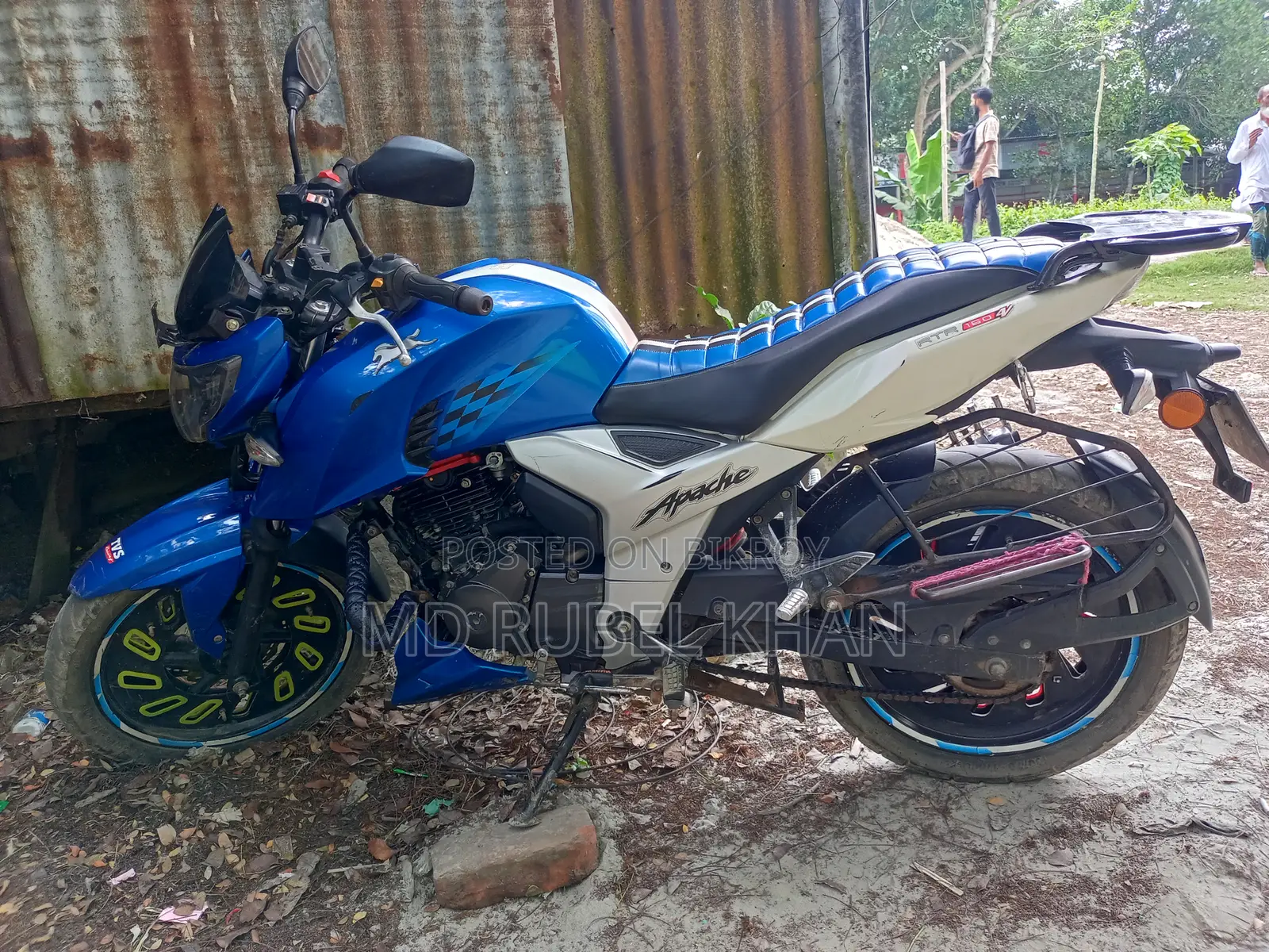 TVS Apache 160 4V 2020 Green