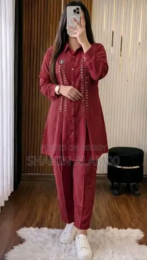 Ladies Pant and Shirt Two Piece