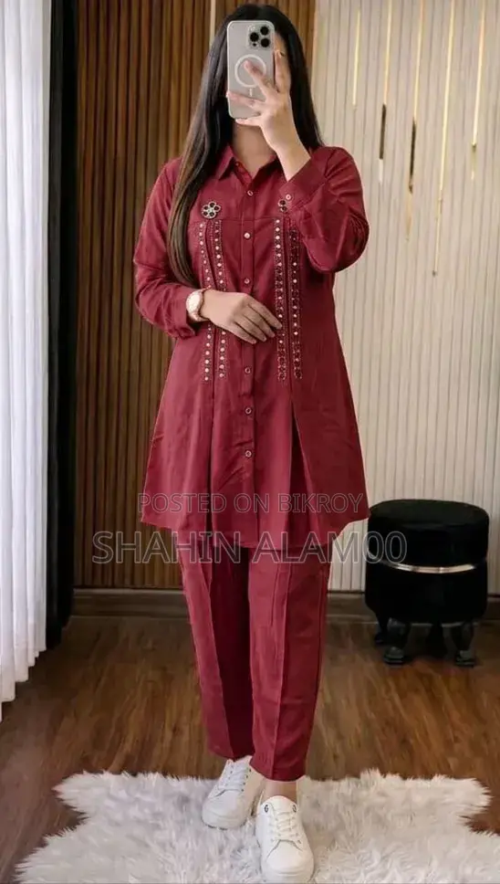 Ladies Pant and Shirt Two Piece