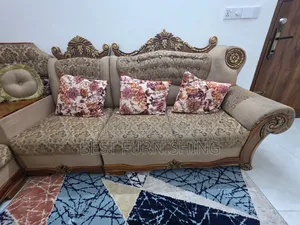 5-Seater Corner Sofa (Segun Wood)