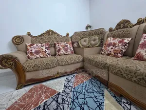 5-Seater Corner Sofa (Segun Wood)
