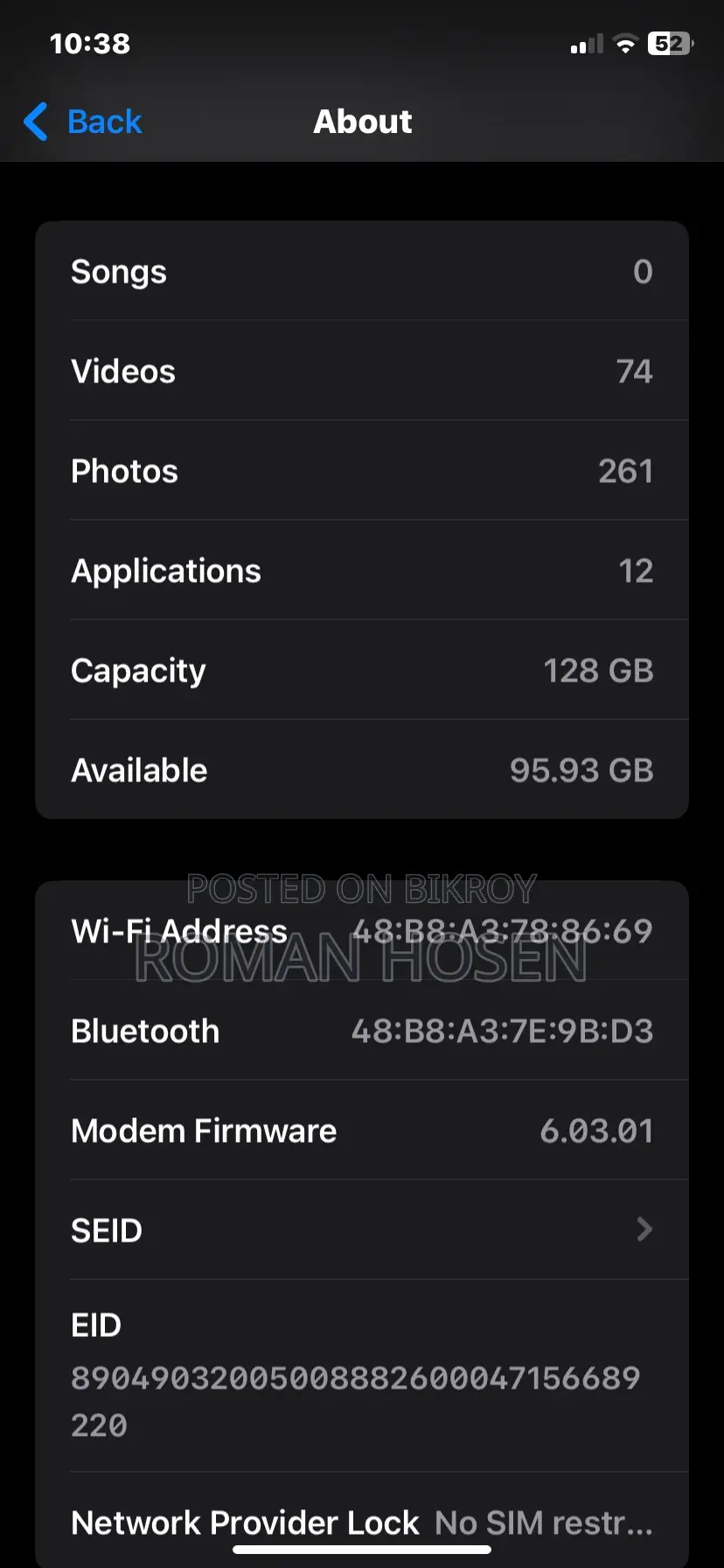 Apple iPhone 11 128 GB Purple