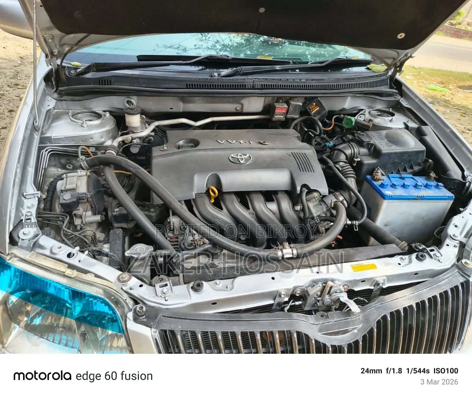 Toyota Corolla 2004 Silver