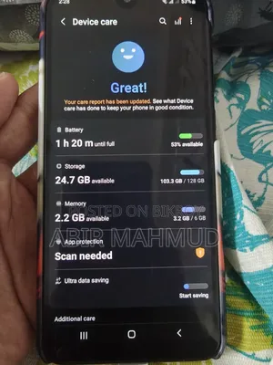 স্যামসাং গ্যালাক্সি এম২১ ১২৮ জিবি ব্ল্যাক
