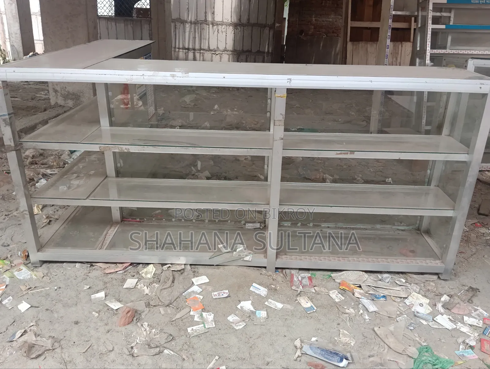 Glass Counter Table