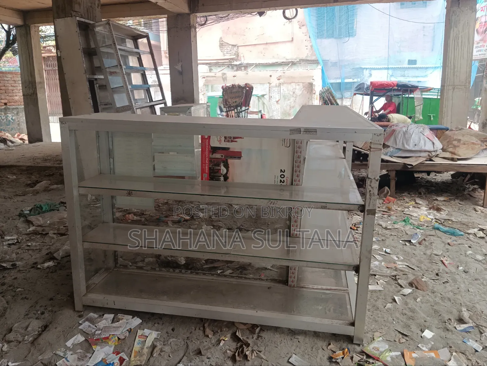 Glass Counter Table