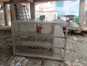 Glass Counter Table