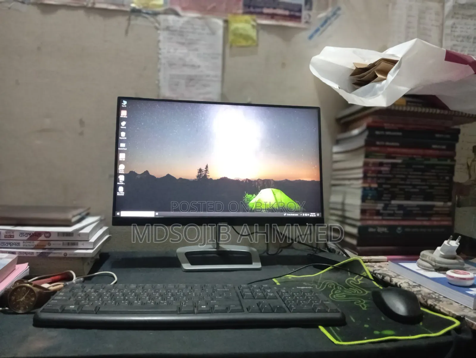 Desktop Computer 8GB Intel Core I3 HDD+SSD 256GB