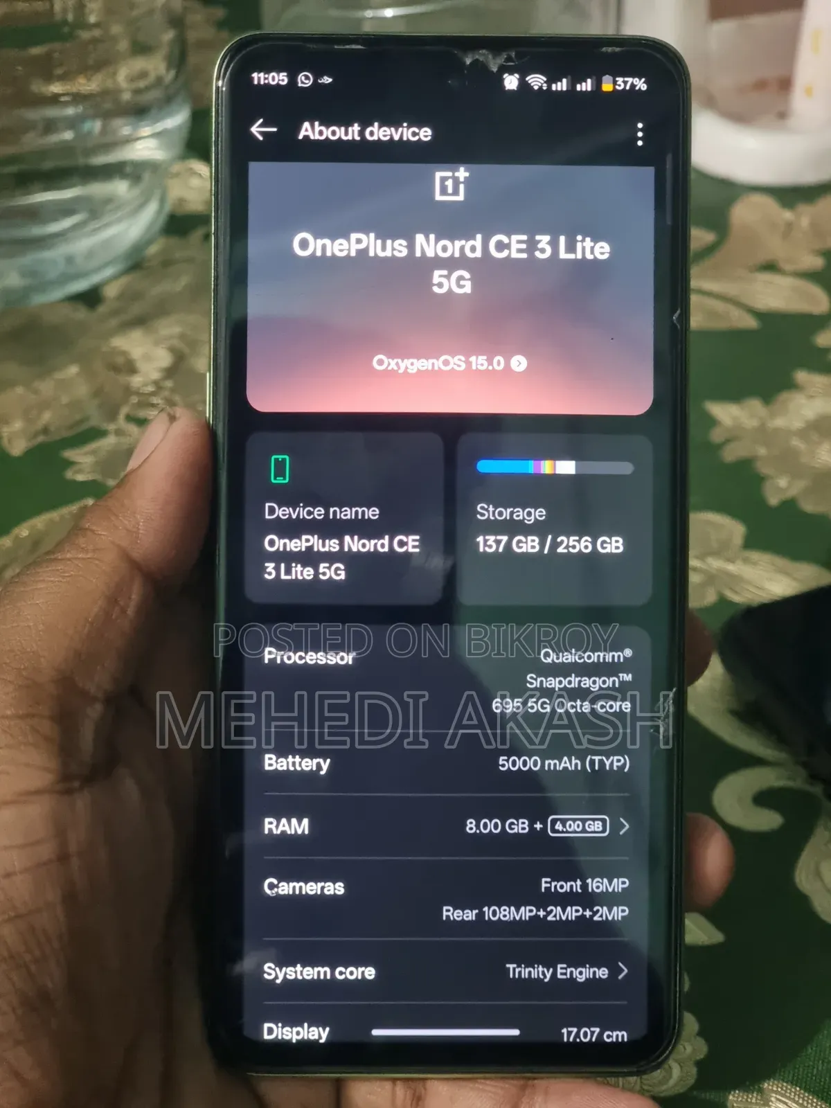 OnePlus Nord CE 3 Lite 256 GB
