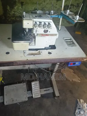 An Overlock Sewing Machine.
