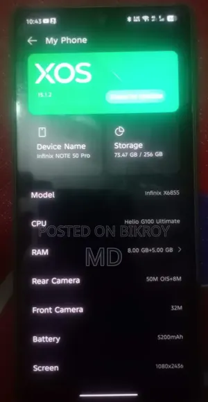 Infinix Note 50 Pro 256 GB