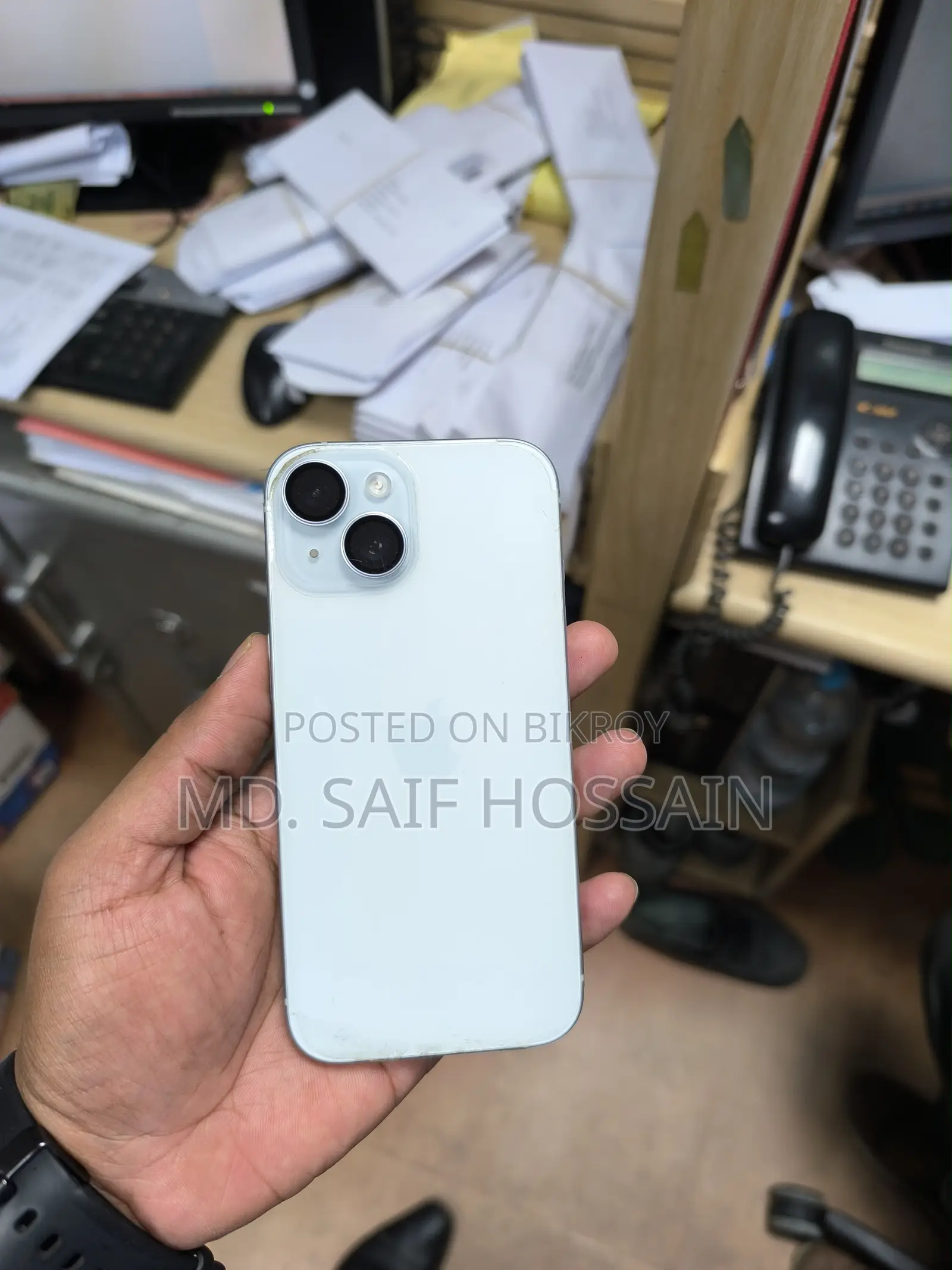 অ্যাপল আইফোন ১৫ ১২৮ জিবি হোয়াইট