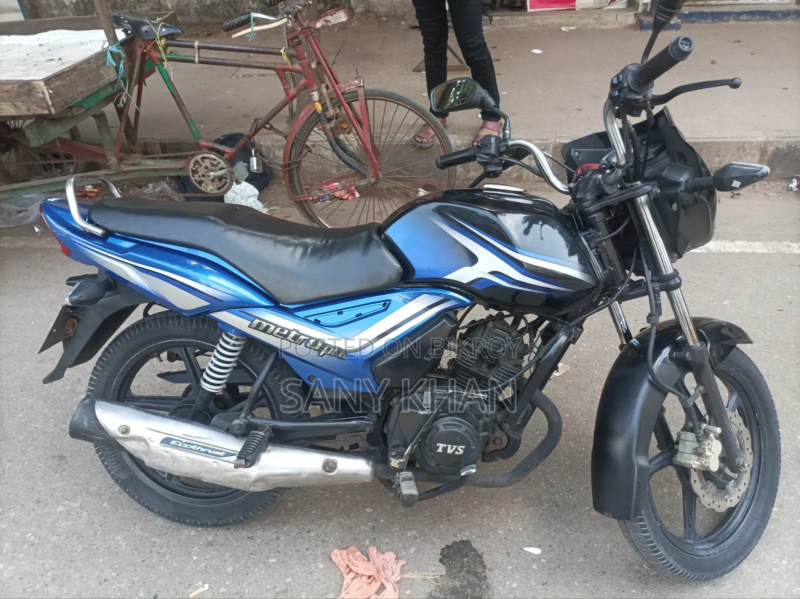 TVS Metro Plus 2018 Blue