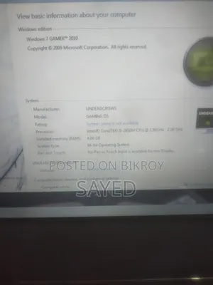 Laptop Dell Inspiron 14 4GB Intel Core I5 HDD 500GB