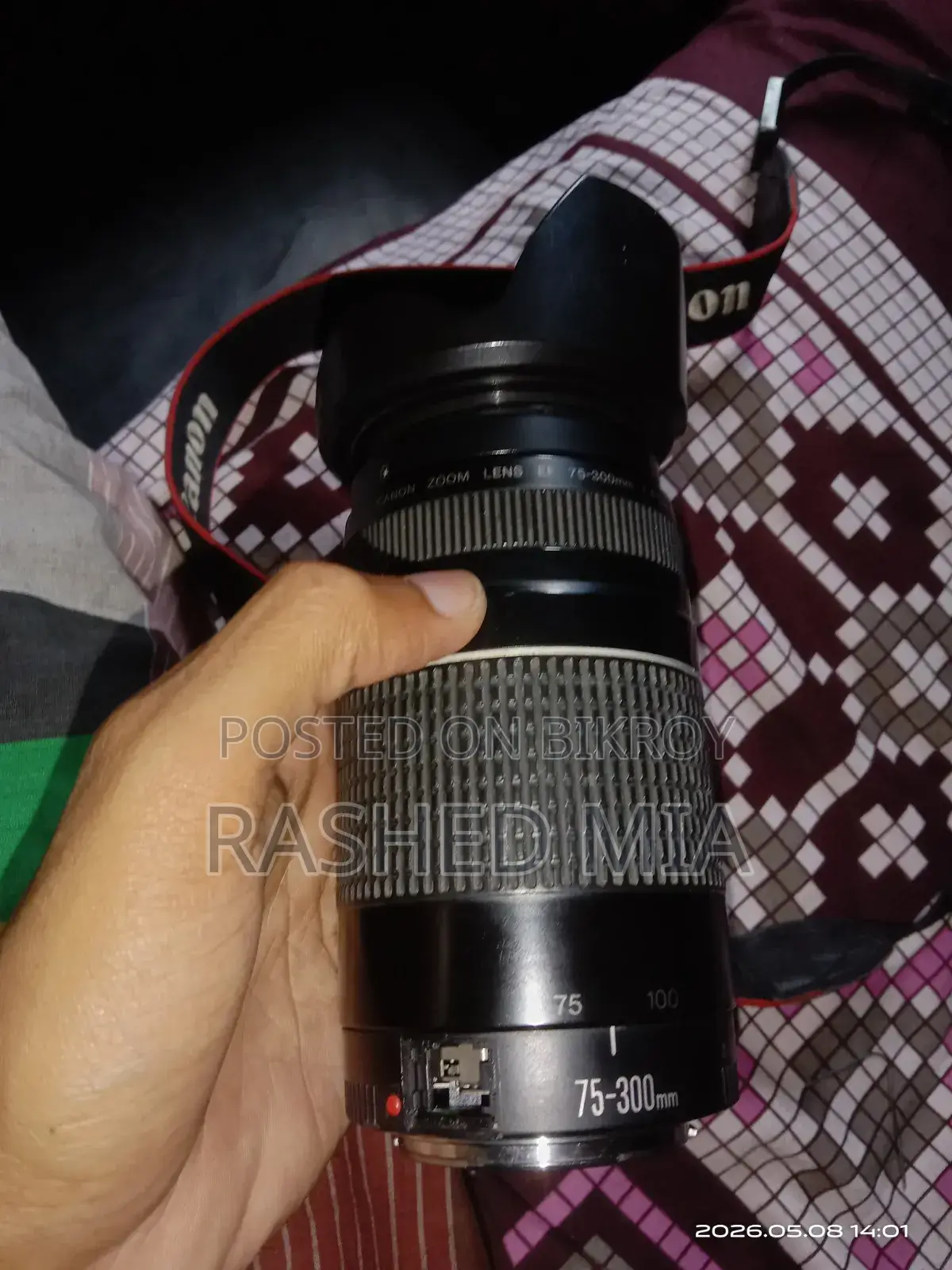 Canon 600d 75-300 Zoom Lens with lens issues