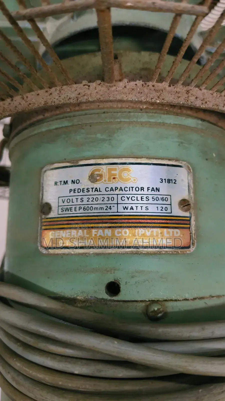 Pakistani Pedestal Fan for Sale