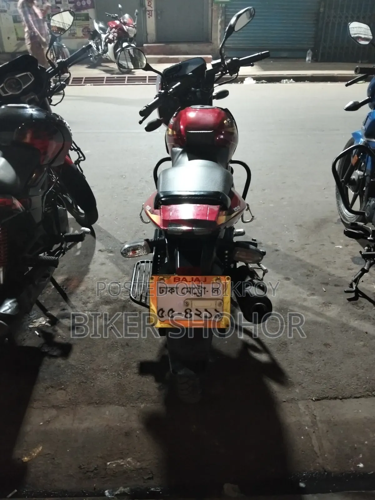 বাজাজ পালসার ১৫০ ২০১৯ লাল