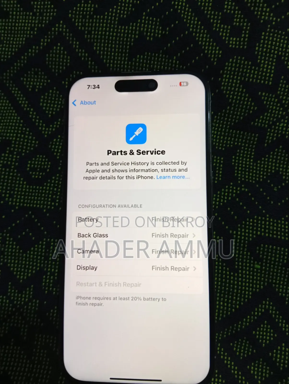 Apple iPhone 15 Pro 128 GB White