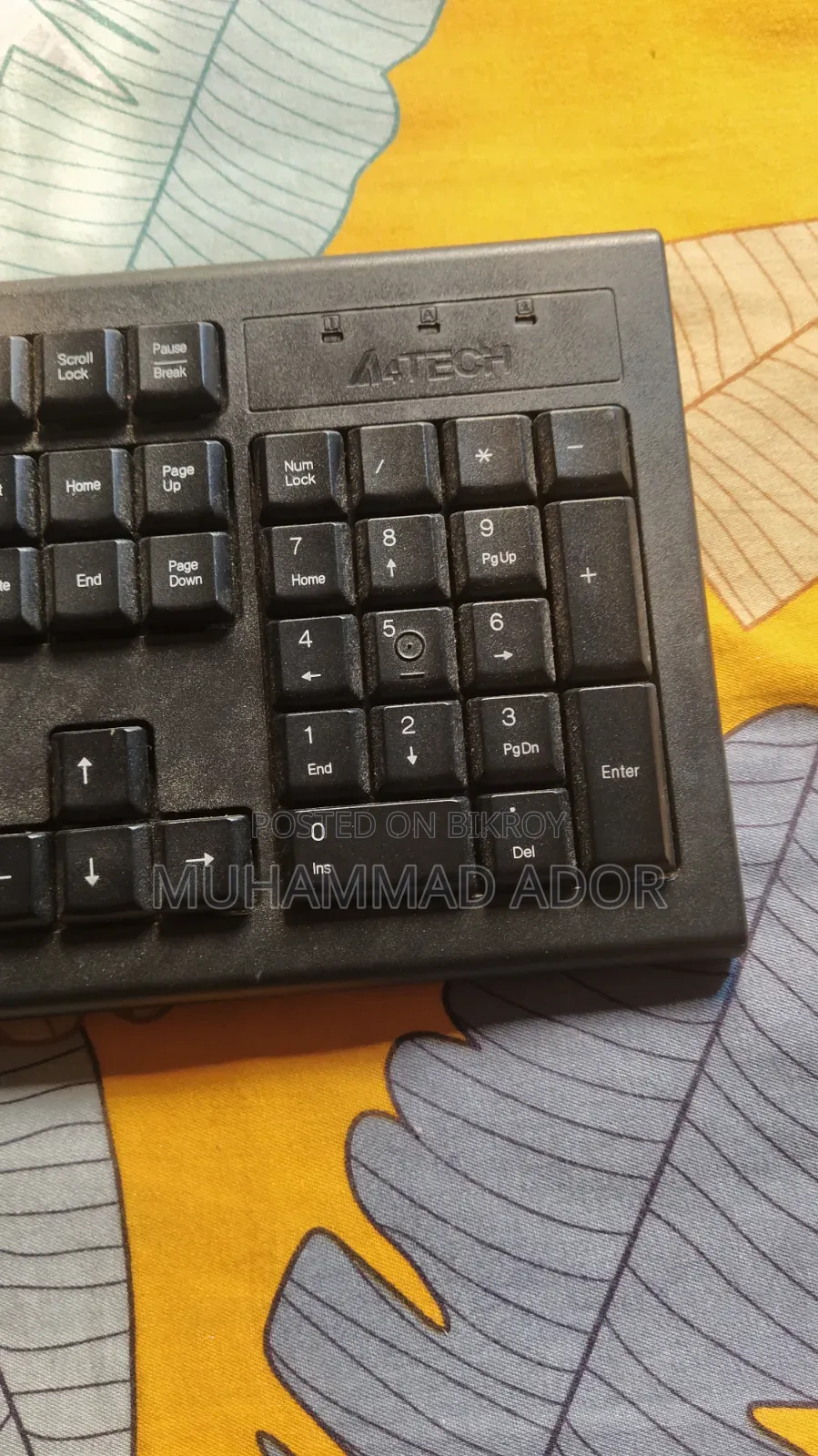 A4 Tech Keyboard With Free Mouse 