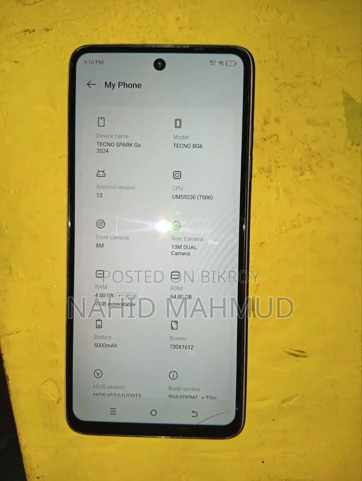 Tecno Spark Go 64 GB Silver