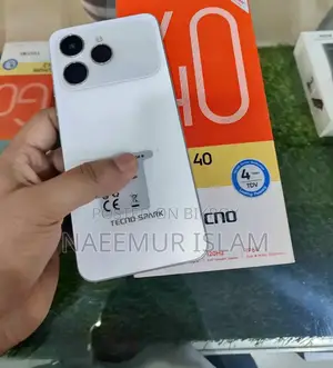 New Tecno Spark 40 128 GB White