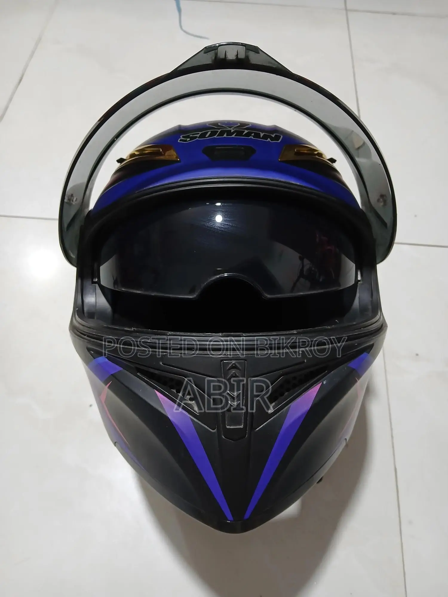 Helmet Soman Sm955-S Modular Dot Certified