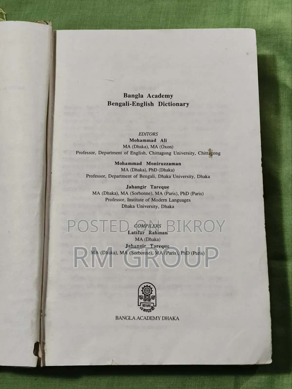 Bengali-English Dictionary