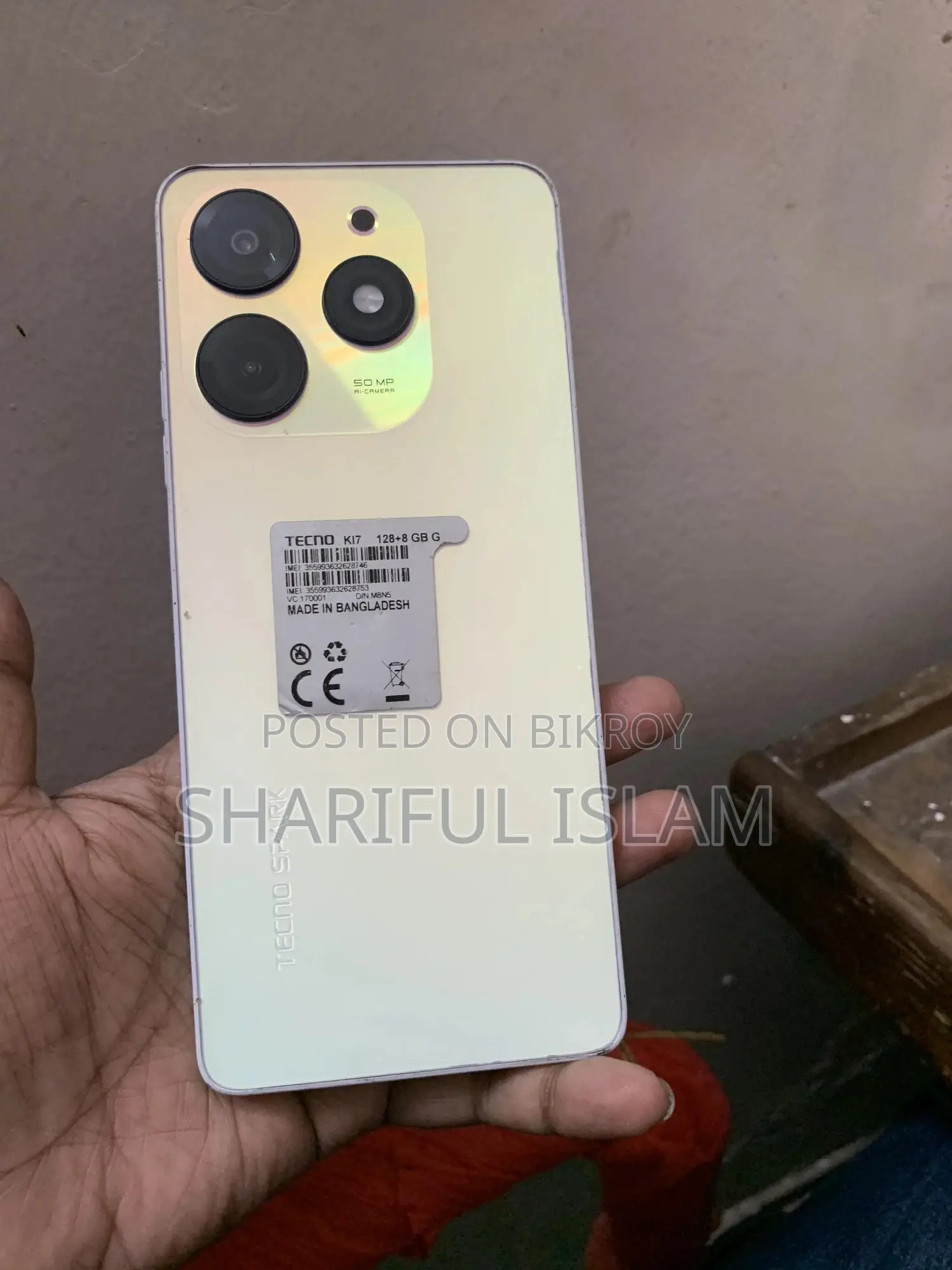 Tecno Spark 10 Pro 128 GB White