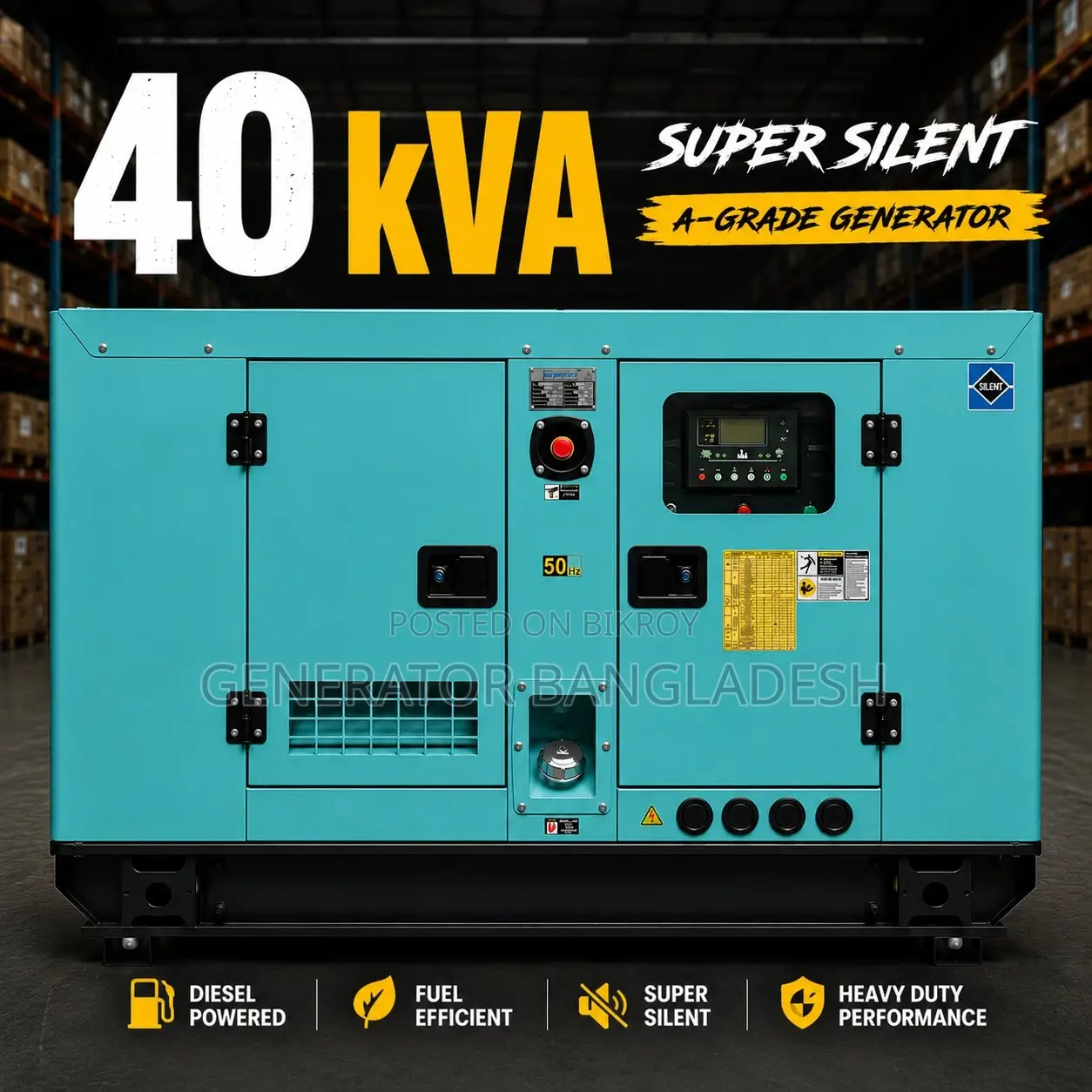 40 kVA Ricardo Diesel Generator