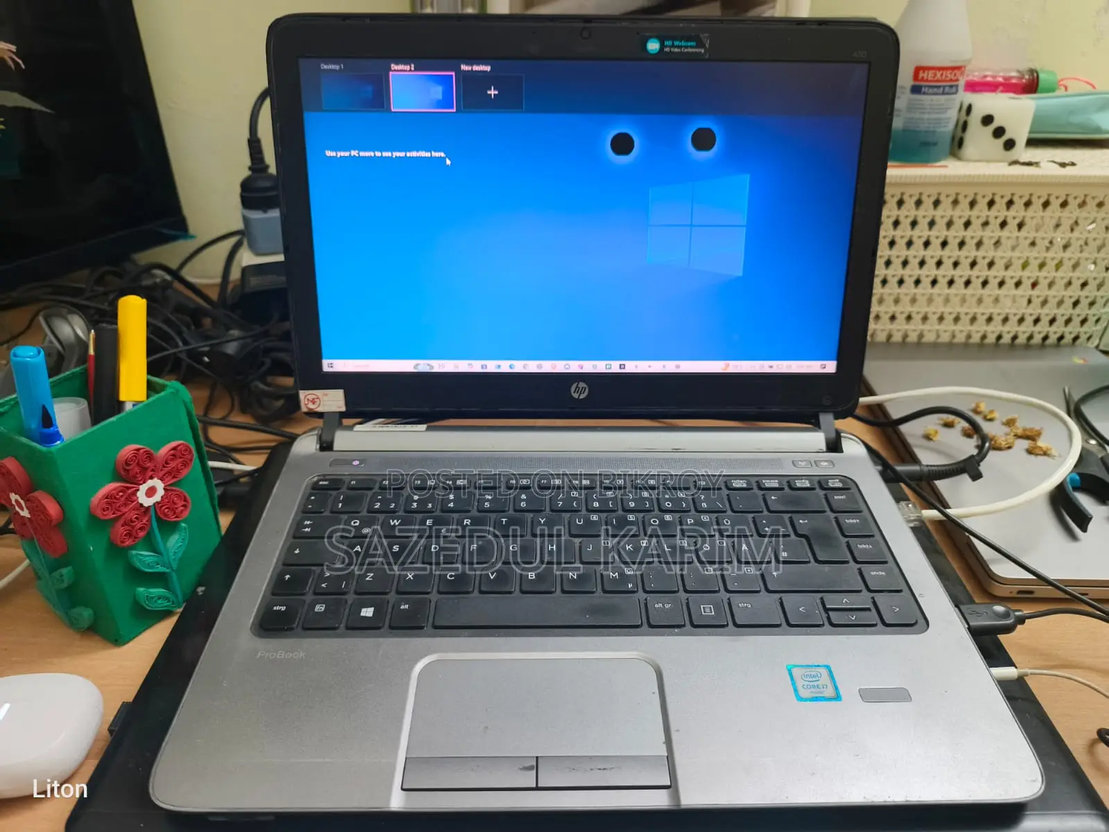 Laptop HP 430 G1 8GB Intel SSD 128GB