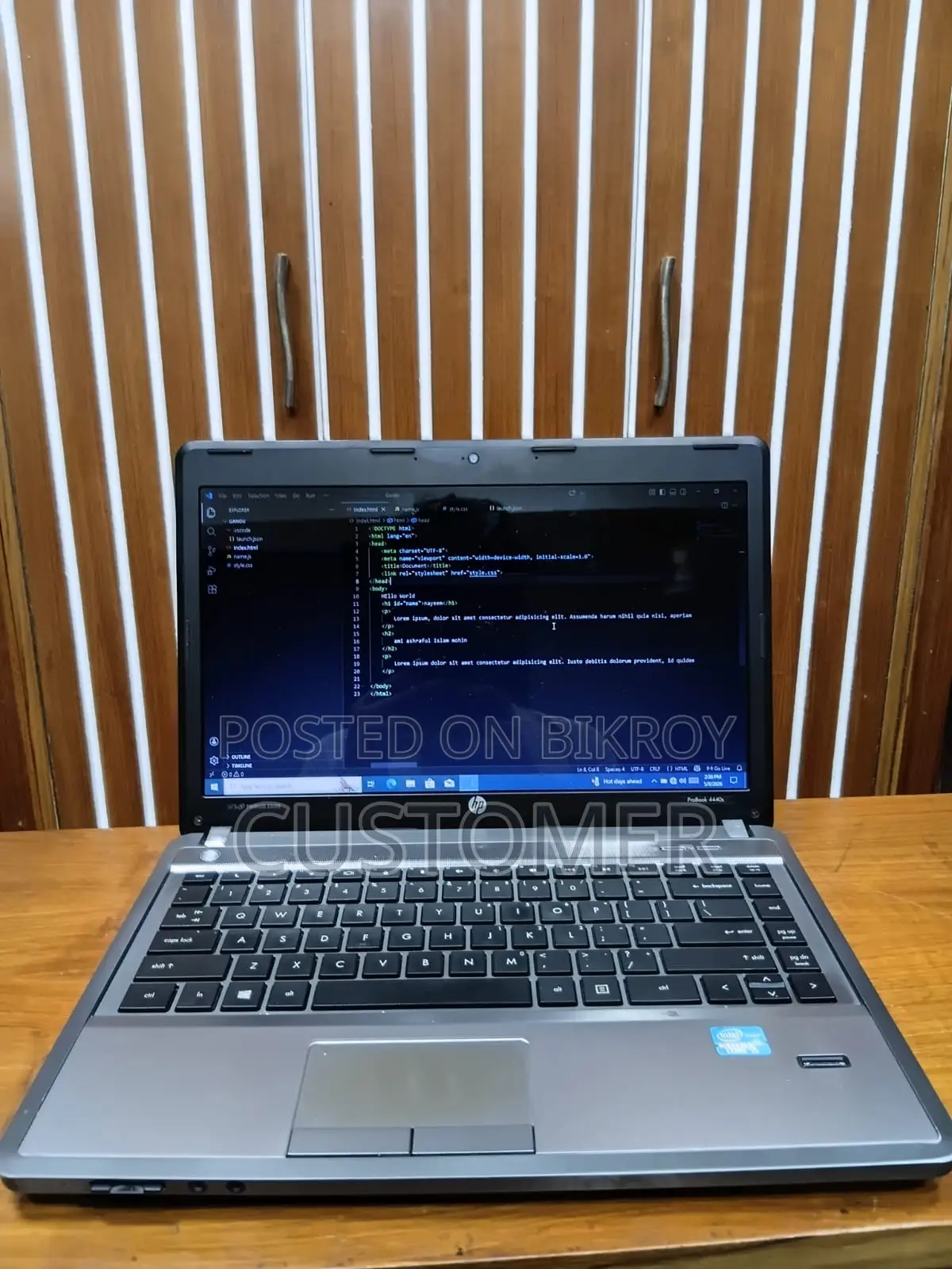 Laptop HP ProBook 450 G4 4GB Intel Core I5 HDD 512GB