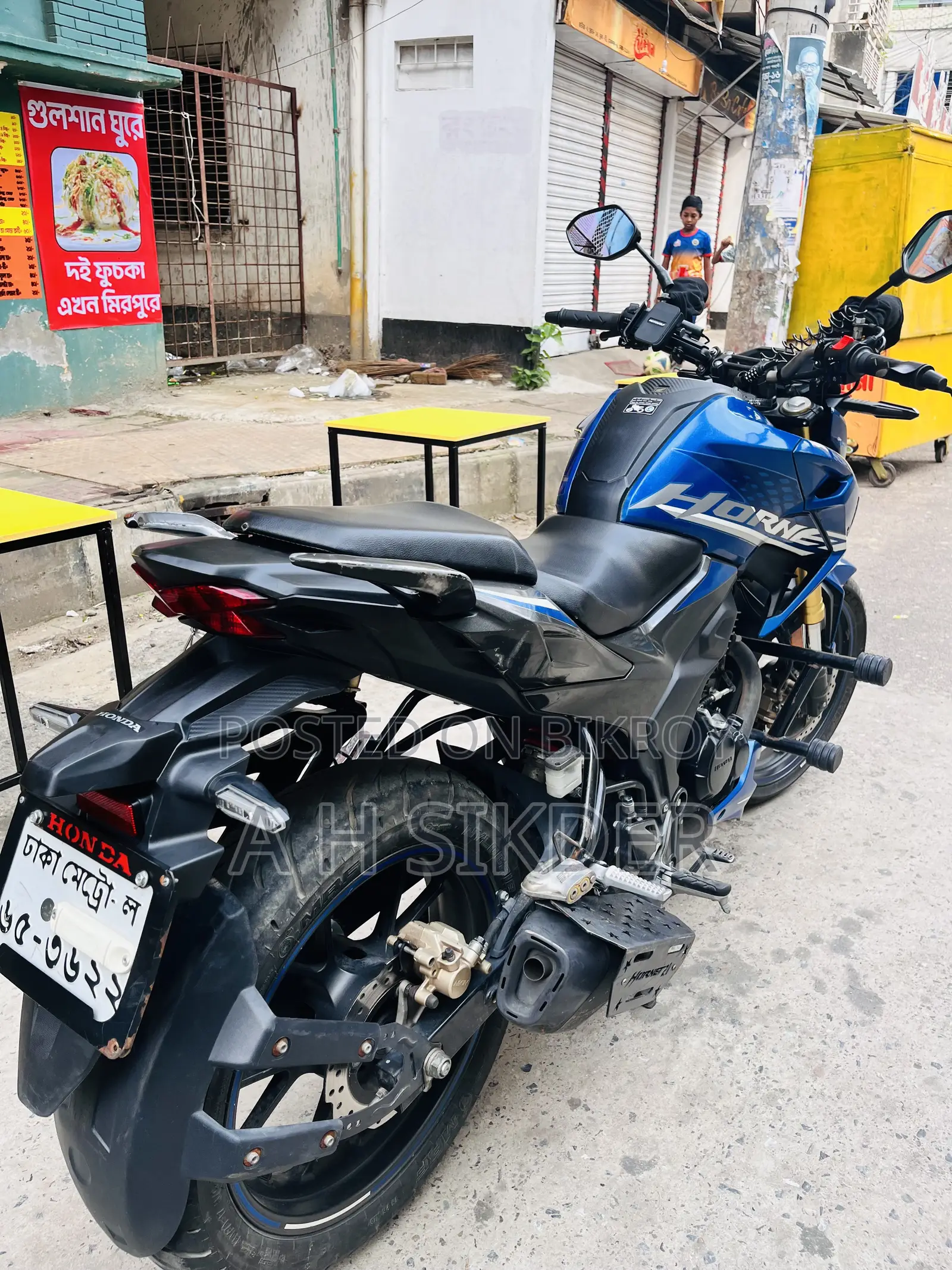Honda Hornet 2024 Blue